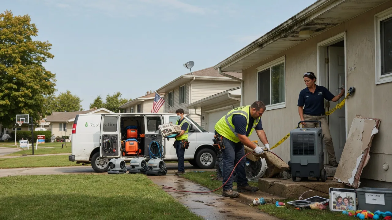 Water Damage Restoration in Savoy, TX near me
